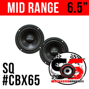 Midrange SQCBX65 6.5 American Bass