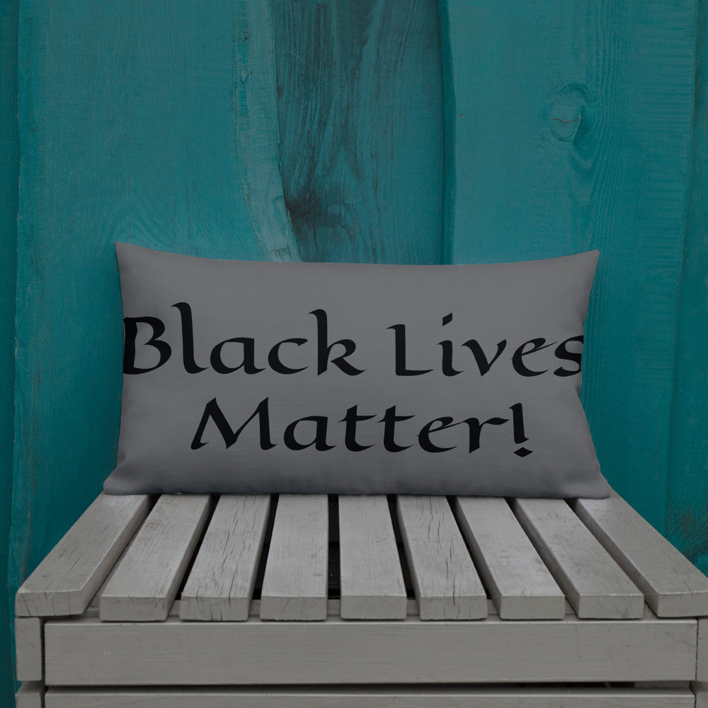 Black Lives Matter Premium Pillow