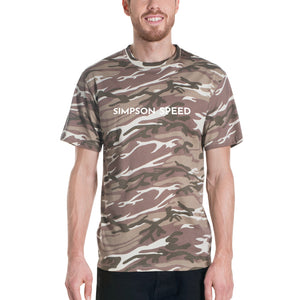 Short-sleeved camouflage t-shirt
