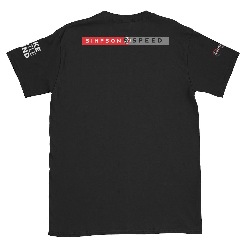 Official Simpson Speed 4 panel logo Short-Sleeve Unisex T-Shirt